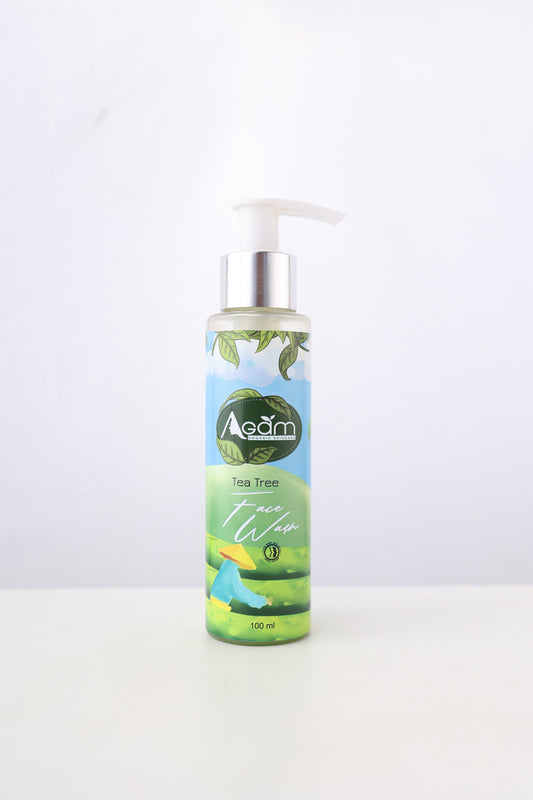 Agam Organic Skincare Tea Tree Face Wash - Soothes and nourishes skin